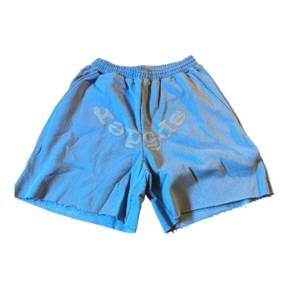 Sp5der Other - Sp5der OG Web V2 Sweatshort Dusty Blue
